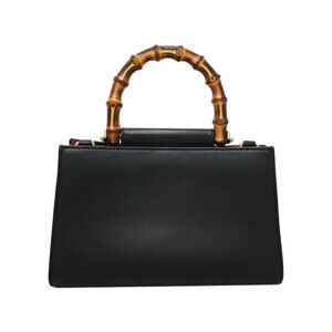 GUCCI Nim Fair Leather Tote Bag Handbag